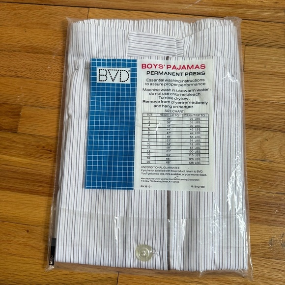 Vintage BVD “Permanent Press” Boys Pajama Set Size 20 Short Sleeve Shorts Yellow - Picture 6 of 7